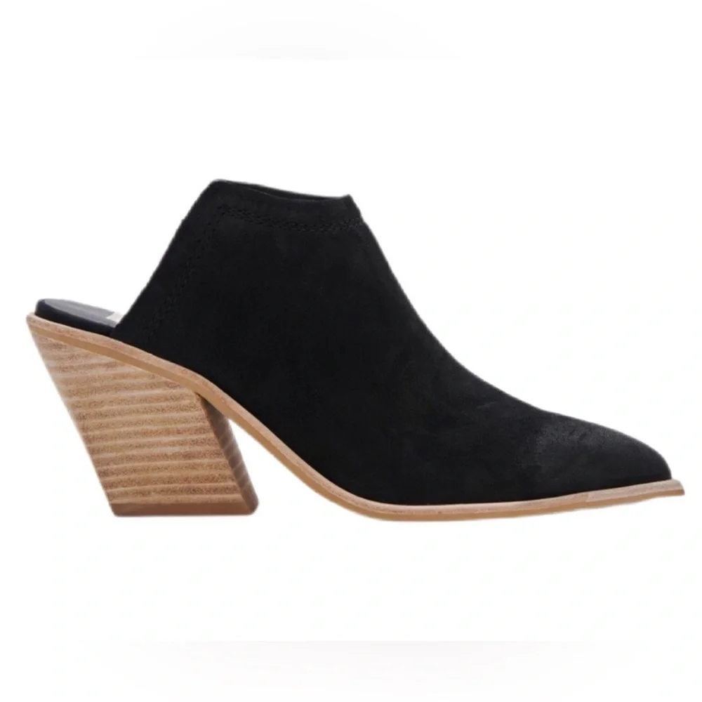 Dolce‎ Vita Sofi Black Suede Block Heel Mule
Ankle Boot - Picture 2 of 10